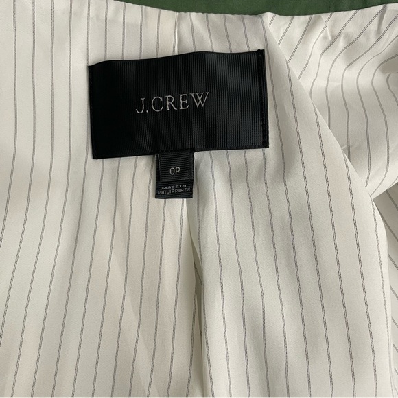 J. Crew Swing trench in Japanese cotton, cropped short Trench, Olive Khaki, OP - Picture 9 of 15